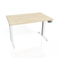 Písací stôl Hobis Motion MS 2M 1600 - agát/biela