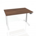 Písací stôl Hobis Motion MS 2M 1800 - orech/biela
