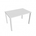 Písací stôl Hobis Uni US 1200 - biela/biela
