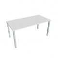 Rokovací stôl Hobis Uni UJ 1600 - biela/sivá