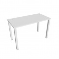 Písací stôl Hobis Uni UE 1200 - biela/biela