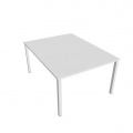 Písací stôl Hobis Uni USD 1200 - biela/biela