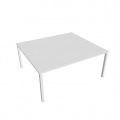 Písací stôl Hobis Uni USD 1800 - biela/biela