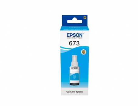 Cartridge  Epson T6732 - azúrová