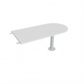 Prídavný stôl Hobis Cross CP 1600 3 - biela/kov