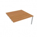 Písací stôl Hobis Uni USD 1600 R - jelša/sivá, pozdĺžne reťazenie