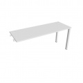 Písací stôl Hobis Uni UE 1600 R - biela/biela, pozdĺžne reťazenie