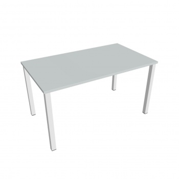 Rokovací stôl Hobis Uni UJ 1400 - sivá/biela