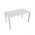 Rokovací stôl Hobis Uni UJ 1400 - biela/sivá