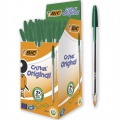 Guľôčkové pero BIC Cristal – zelená