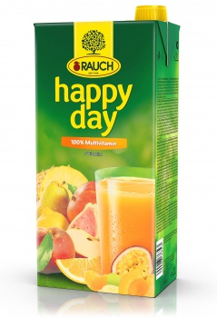 Džús HAPPY DAY - multivitamín 100 %, 2 l