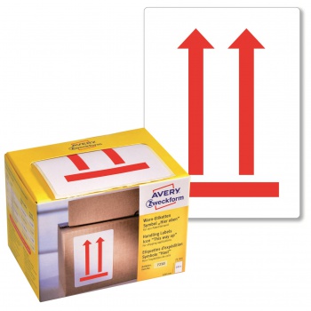 Etikety na zásielky - NEKLOPIŤ, 74 x 100 mm, 200 ks