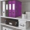 Zakladač pákový Leitz 180° WOW 8cm purpurový 