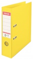 Pákový zakladač Esselte VIVIDA - A4, s kapsou, plastový, chrbát 7,5 cm, žltá