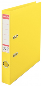 Pákový zakladač Esselte VIVIDA - A4, s kapsou, plastový, chrbát 5,0 cm, žltá