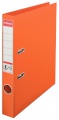 Pákový zakladač Esselte - A4, s kapsou, plastový, chrbát 5 cm, oranžová