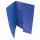 Papierové dosky s chlopňami HIT Office - A4, modrá , 50 ks