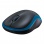 Myš Logitech M185 modrá, bezdrôtová, optická 