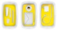 Úložný box s vekom Leitz MyBox - veľ. S, biela/žltá