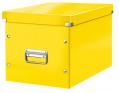 Box CLICK-N-STORE WOW - 32 x 31 x 36 cm, žltý