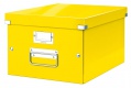 Box CLICK-N-STORE WOW - 28,1 × 20 × 36,9 cm, žltý