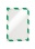 Samolepiaci Duraframe Security A4, zeleno-biely, bal.2 ks 
