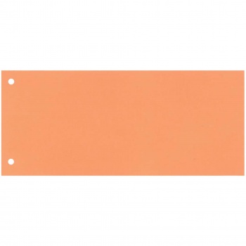 Papierové rozradzovače Q-Connect - 1/3 A4, oranžové, 100 ks