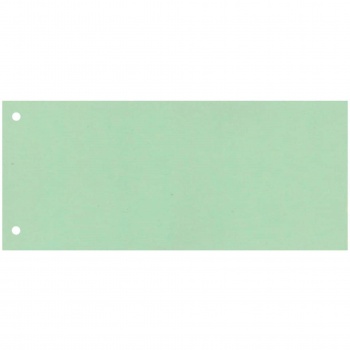 Papierové rozradzovače Q-Connect - 1/3 A4, zelené, 100 ks