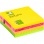 Samolepiaci bloček Q-CONNECT 76x76 mm, 320 l, neónová 