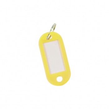Visačka ku kľúčom plastová Q-Connect - žltá