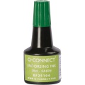 Pečiatková farba Q-Connect - 28ml, zelená