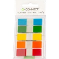 Plastové samolepiace záložky Q-Connect - 12,5 x 43 mm, 5 farieb