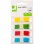 Záložky Q-CONNECT v zásobníku, 12,5x43 mm, 4x36 l 