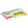 Papierové samolepiace záložky Q-Connect - 20 x 50 mm, 4 farby