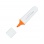 Zvýrazňovač Centropen STYLE oranžový 