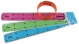 Pravítko 30 cm ohybné mix farieb modrá, oranžové, zelené, ružové 