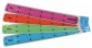 Pravítko 30 cm ohybné mix farieb modrá, oranžové, zelené, ružové 