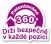 Bloček 360 Stick'n by Hopax 76 x 76 mm - ružová