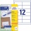 Etikety univerzálne 97x42,3mm Avery A4 25+5 hárkov 