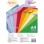 Farebný papier Gimboo A4, 100 listov, 80g, 10 neónových farieb 