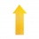 Podlahové značenie ŠÍPKA žlté 10ks 