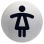 Piktogram WC dámy 