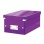 Krabica na DVD Leitz Click & Store WOW purpurová 