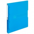 Zakladač 4-krúžkový Herlitz Easy Orga PP 3cm transparentný modrý