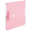 Zakladač 2-krúžkový Herlitz PP 2,5cm transparentný rose 