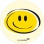 Moderačné karty emočné Smileys priemeru 9,5cm žlté 100 ks 