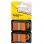 Záložky Post-it Index široké 25,4x43,2 oranžová 2ks 