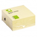 Bloček kocka Q-CONNECT 76x76mm 400l žltá