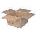Škatuľa s klopou + recyklačné znaky 400x300x150mm