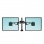 Rameno na monitor Professional Dual 